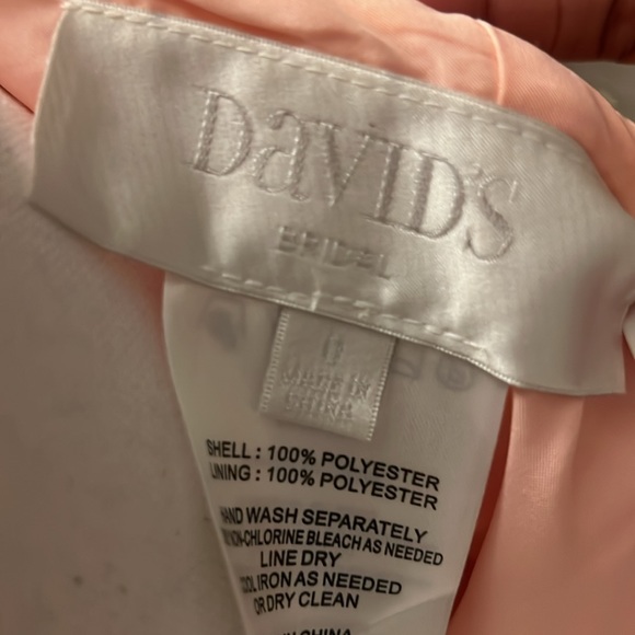 David’s Bridal Strapless Bellini Gown - Picture 5 of 7